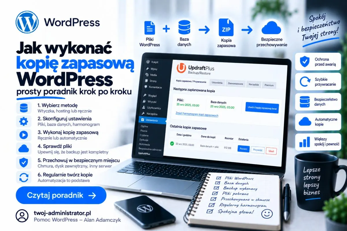 Jak wykonać kopię zapasową WordPress
