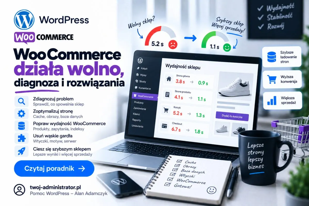 WooCommerce koszyk nie działa, przyczyny i naprawa