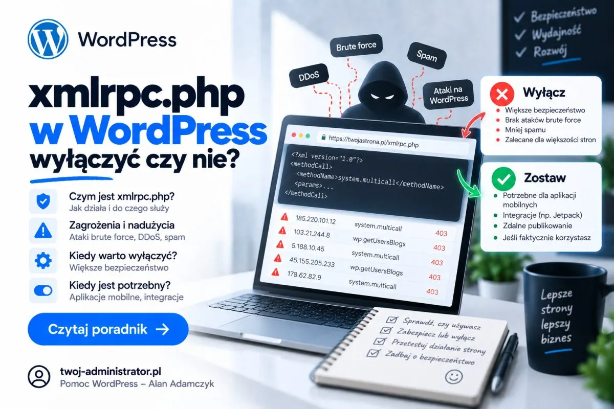 Czym jest xmlrpc.php w WordPress